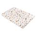 babyletto Terrazzo Muslin All-Stages Bassinet Sheet in GOTS Certified Organic Cotton 100% Cotton in Red/Yellow | Wayfair T29134