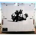 Motorcycle Racing Trailer Decal Vinyl Sticker Auto Decor Graphic Kit Aftermarket Stickers moto00a