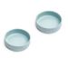 Manor Blue Bowl for Dogs, 2.5 Cups, Set of 2, Large