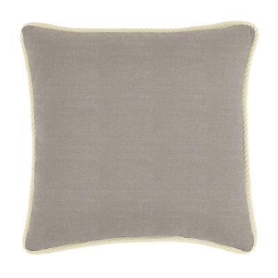 Corded Pillows - 16 inch square - Oleander Taupe, White, 16