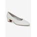 Women's Myrtle Pump by Easy Street in White (Size 8 M)