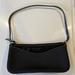 Kate Spade Bags | Kate Spade Black Zipper Shoulder Bag Classic Leather/Fabric Strap Small Pocket | Color: Black/White | Size: Os