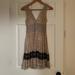 Free People Dresses | Free People | Gold Party Dress (Size Xs) | Color: Black/Gold | Size: Xs