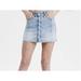 American Eagle Outfitters Skirts | American Eagle Outfitters Juniors Women's Denim Sz 2 Stretch Hi-Rise Mini Skirt | Color: Blue | Size: 2