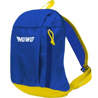 MUWO "Adventure" Kinder Mini Rucksack 5l blau/gelb