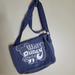 Disney Bags | Disney Parks Walt Disney World 1971 Anniversary Denim Messenger Crossbody Bag | Color: Blue | Size: Os