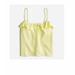 J. Crew Tops | Nwt! J Crew Ruffle Cami | Color: Yellow | Size: S