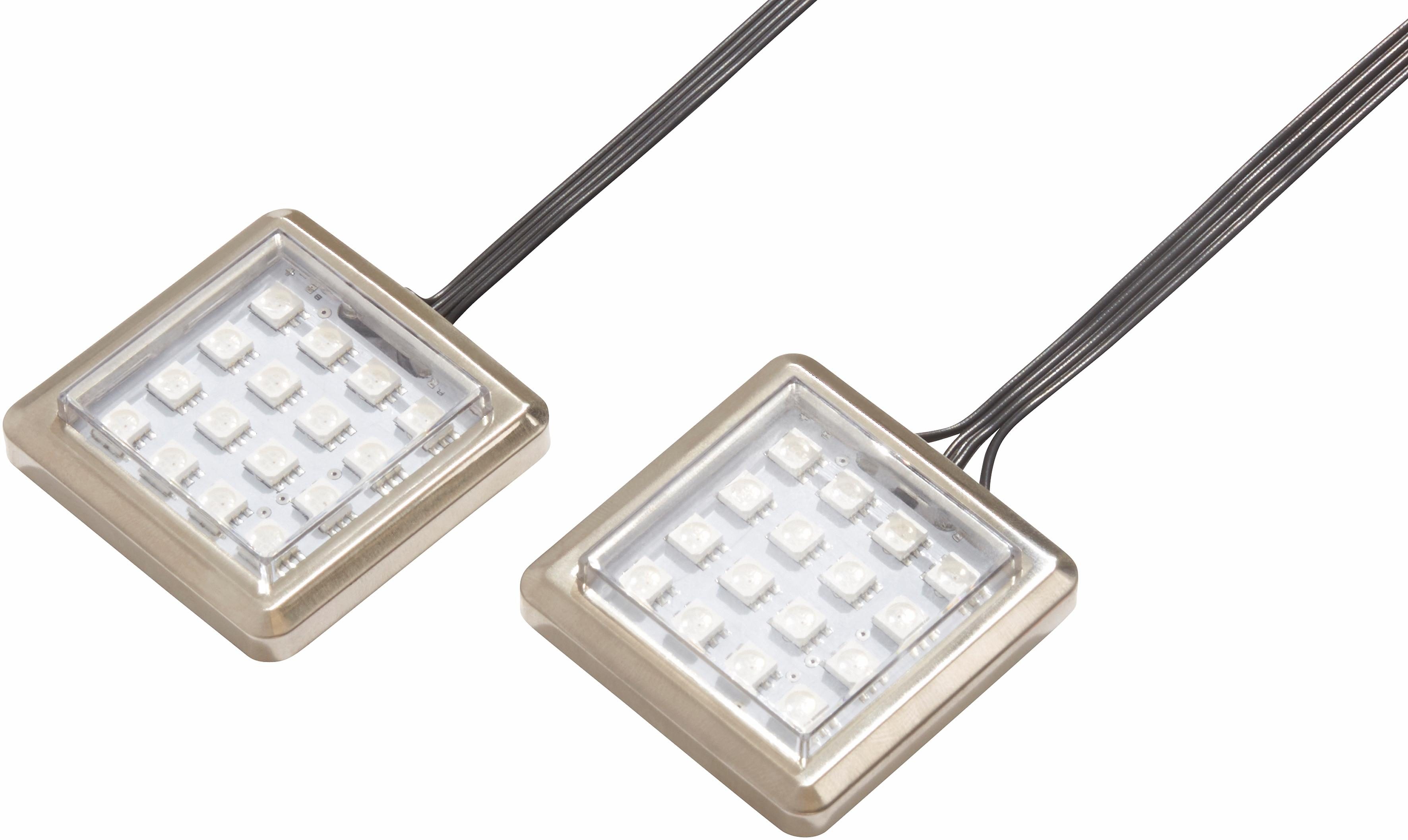 LED Unterbauleuchte INOSIGN, bunt, B:5,2cm H:1cm T:5,2cm, Leuchten Image