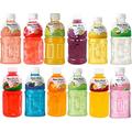 Mogu Mogu Varied Flavored Drinks - Nata De Coco Juice - Jelly Texture - Refreshing Taste - Fun Drinking During Hot Summers (24 Bottles) Mixed Flavours (Minimum 6 flavours)