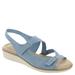 Easy Street Bound - Womens 10 Blue Sandal Medium