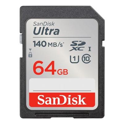 SanDisk SDXC-Speicherkarte »Ultra 64 GB - 140 MB/s«