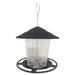 Wozhidaoke Window Bird Feeder 2021 New Outdoor Automatic Bird Feeder Hanging Bird Heeder Bird Feeders for Outside Bird Feeders Black 19*19*17 Black