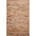 Moroccan Oriental Area Rug Hand-Knotted Jute Carpet - 2'0" x 3'0"