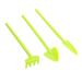 Wozhidaoke Mini Three piece Potted Shovel Shovel Shovel Hoe Succulent Planting Tools Tool Set Home & Garden home decor