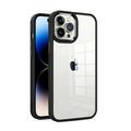 Clear Case Designed for iPhone 14 Pro Max Heavy Duty Clear Case Shock Proof Shatter Resistant Protective Silicone Bumper Phone Case Slim Transparent Cover for iPhone 14 Pro Max Color Black