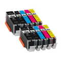 10 Pack New Compatible Ink Cartridge For Canon 250 251 PGI250XL Black CLI251XL Black Cyan Magenta Yellow For use with Canon Pixma MG5450 5520 5620 5322 6320 iX6820 6850 iP7220 7250 MX722 725 More