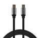 Quick Charging Dual PDUSB-C cable Compatible with Android Tablets/Windows/PC/ Mice/Digital Camera s with 100W Power Delivery Certified. (1.M 3.3ft)!