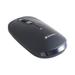 Verbatim Multi-Device Wireless Rechargeable Optical Mouse - Black - Optical - Wireless - Bluetooth/Radio Frequency - 2.40 GHz - Yes - Black - USB