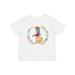 Inktastic Boho Girl with Guitar Bohemian Flower Wreath Girls Toddler T-Shirt