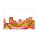 Marlene Watson New Orleans Louisiana Skyline Summer Swirl 1 Canvas Art