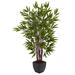 Nearly Natural 4 Bamboo Silk Tree w/Planter