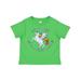Inktastic I m 3! And A Magical Unicorn!-Rainbow Unicorn Boys or Girls Toddler T-Shirt