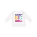 Inktastic Memaw Big Girl Girls Long Sleeve Toddler T-Shirt