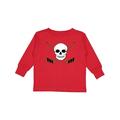 Inktastic Hockey Sports Funny Skull Boys or Girls Long Sleeve Toddler T-Shirt