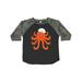 Inktastic Orange Octopus Cute Sea Creature Nautical Boys or Girls Toddler T-Shirt