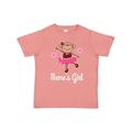 Inktastic Meme Girl Ballerina Monkey Girls Toddler T-Shirt