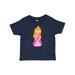 Inktastic Cute Princess Orange Hair Princess In Pink Dress Girls Baby T-Shirt