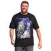 Men's Big & Tall Marvel® Comic Graphic Tee by Marvel in Black Panther Wakanda Forever (Size 4XL)