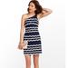 Lilly Pulitzer Dresses | Authentic Lilly Pulitzer Tyler One Shoulder Navy Sleeveless Dress Size 2 | Color: Blue/White | Size: 2