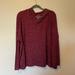 American Eagle Outfitters Tops | Maroon American Eagle Soft And Sexy Hooded Shirt | Color: Red | Size: L