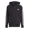 adidas IC0433 M 3S FT FZ HD Sweatshirt Men's black/white L