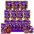 Easter Egg Bundle - Cadbury Dairy Milk Buttons Easter Egg, Pack of 12 - Medium Easter egg - Dairy Milk Eggs filled with buttons & Kids Fun Easter Activity Pack for Easter Egg Hunt (Easter Gifts)