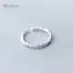 Modian 2019 nouvelle bague en argent Vintage motif arbre réglable 100% 925 bagues à breloque en