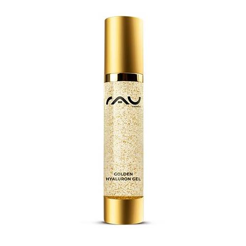 RAU Cosmetics Golden Hyaluron Anti Aging Gel mit 23kt Gold & Hyaluronsäure Luxus für die Haut 50 ml Serum