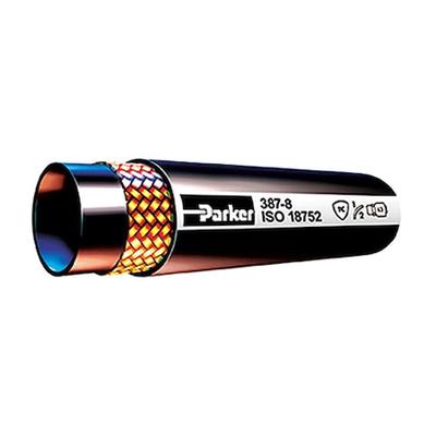 PARKER 387TC-4-BX Hydraulic Hose,1/4" ID,50 ft. L
