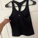 Lululemon Athletica Tops | Black Lululemon Running Tank | Color: Black | Size: 4