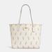 Coach Bags | Coach City Tote With Lipstick Print Cream/Tan | Color: Cream/Tan | Size: Os