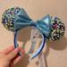 Disney Accessories | Disney Park Celebration 2022 Ears | Color: Blue | Size: Os