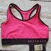 Under Armour Intimates & Sleepwear | Host Pick Under Armour Pink And Black Sports Bra | Color: Black/Pink | Size: M