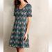 Anthropologie Dresses | Anthropologie Hd In Paris Hollyhock Dress Xs | Color: Blue | Size: Xs