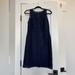 J. Crew Dresses | J Crew Navy Floral Sleeveless Sheath Dress | Color: Blue | Size: 6