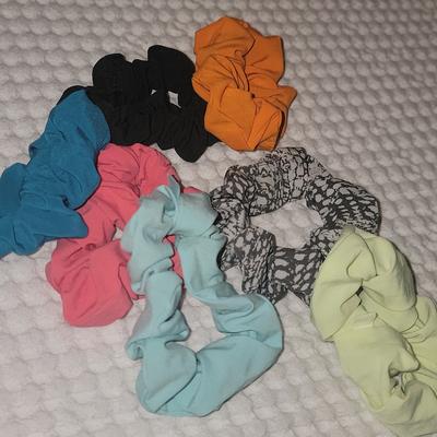 Lululemon Athletica Accessories | Lululemon Scrunchies | Color: Black/White | Size: Os