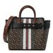 Burberry Bags | Burberry E Canvas Monogram Stripe Small Belt Tote Brown Handbag Bag 8019351 New | Color: Brown | Size: Os