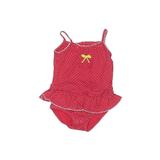 Gymboree Short Sleeve Onesie: Red Bottoms - Size 0-3 Month