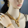 ANIID-Ensembles de bijoux plaqués de Dubaï pour femmes bijoux de luxe arabes et indiens cadeaux de