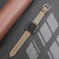 Bracelet en cuir pour Apple Watch 44mm 40mm iWatch 38mm 42mm pour Apple Watch série 5 4 3 6 se